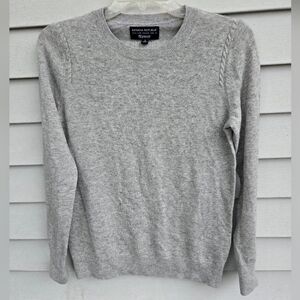 Banana Republic Italian Yarn By Filpucci Grey  Sweater Sz S